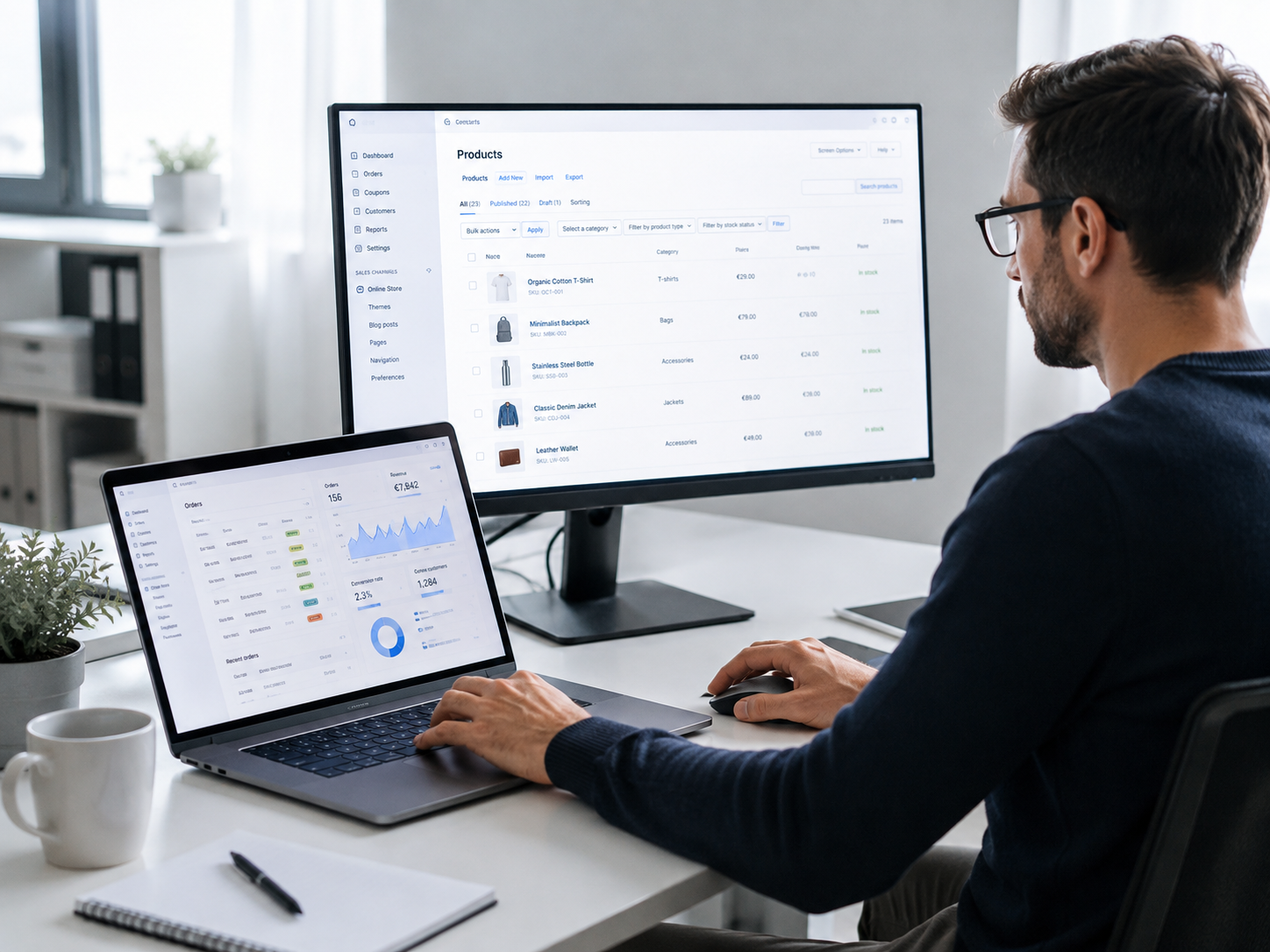 E-commerce – gestion de boutique